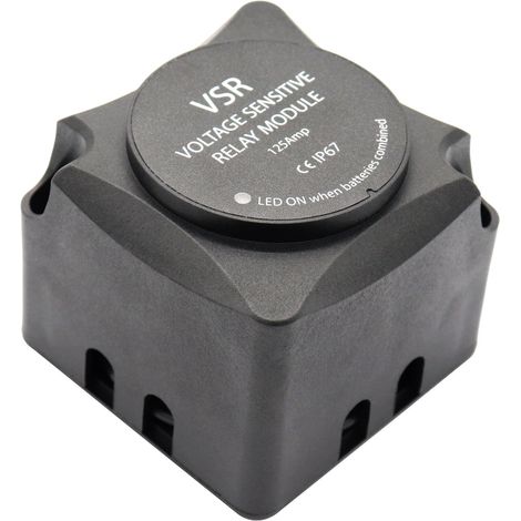 Automatic 12VVSR charging switch, dual battery disconnect switch for smart cars, disconnect switch for yachts