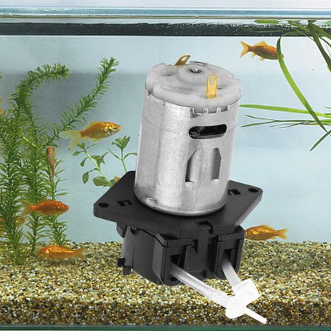 12V 1x3 Dosierpumpe, DIY-Peristaltikschlauchkopf für Aquarium, Labor und chemische Analyse (1/5)