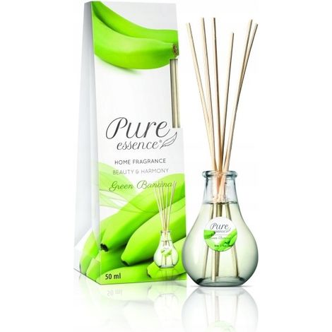 Pure Essence Aroma-Diffusor Grüne Banane 50 ml mit Stäbchen (1/2)
