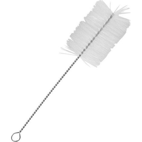 Brosse De Nettoyage - Acier Inoxydable - Pour Biberons Bidons Huile Bouteilles Petit Goulot - 1 Pièce (1/5)