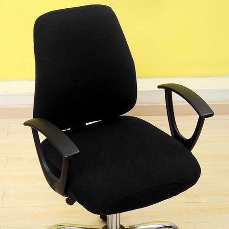 Separater Stuhlbezug, für Bürostühle mit Armlehnen und Drehsitz, Computerstuhlbezug, moderner universeller abnehmbarer Stuhlsitzbezug Stuhl nicht (1/5)