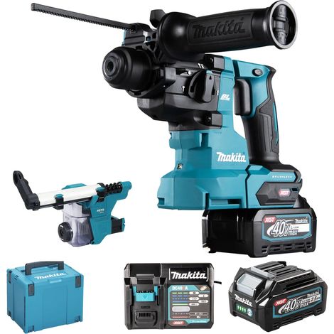 Taladro percutor Makita HR010GD201 40 V 2,5 Ah (1/4)