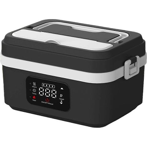 Kabellose, tragbare und wiederaufladbare elektrische Lunchbox, wasserlos, ideal für die Arbeit (US-Stecker). (1/5)