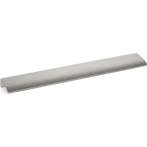 Griffleiste BLANKETT ALEX 300 x 18 x 42 mm Aluminium Edelstahloptik gebürstet (1/4)