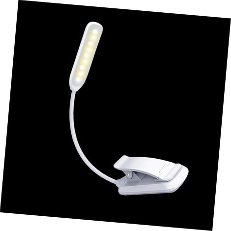LALAFINA Lampe à Pince LED de Lecture USB Rechargeable 1, 8 W (1/5)