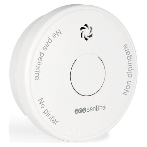 Détecteur de fumée - SCS SENTINEL - SmokeAlarm 3Y - Installation au plafond - Autonomie 10 ans - 3 ans CE