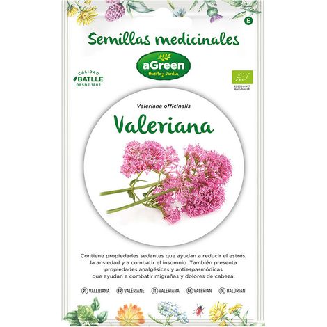 Graines Valériane Bio Agreen Culture Biologique, Détente Naturelle - Agreen
