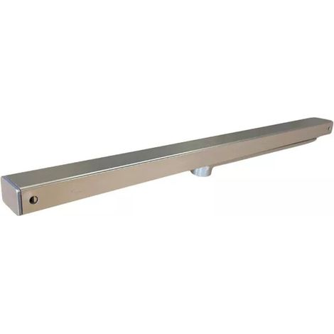 Bras court à glissière G143SA pour ferme-porte DC135 VACHETTE - Argent