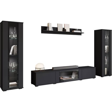 Conjunto de salón Torcame 103, Negro