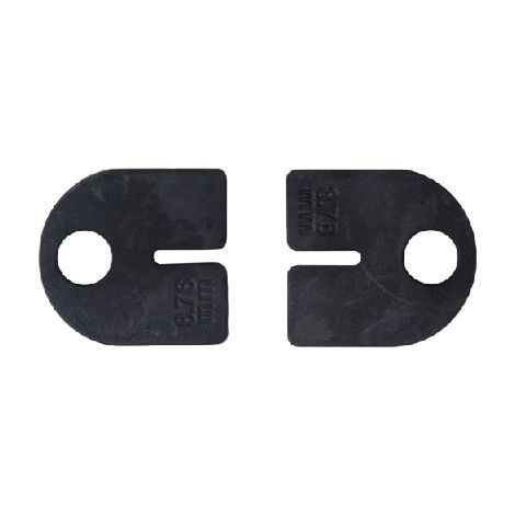 [QUALITE FRANCAISE] - Caoutchouc pour épaisseur 8mm pour pinces à verres rondes 55mm - Vendu par paire
