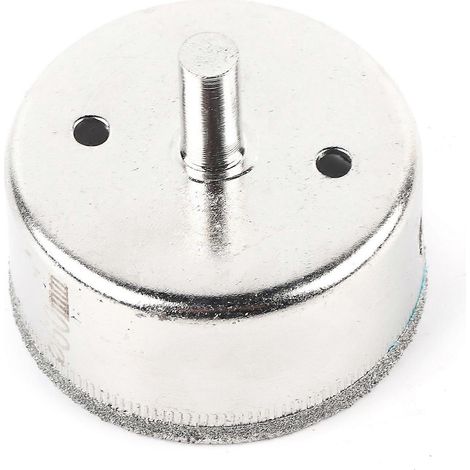 Scie cloche diamantée neuve de 60 mm, foret à carotter pour verre, carrelage, granit et marbre