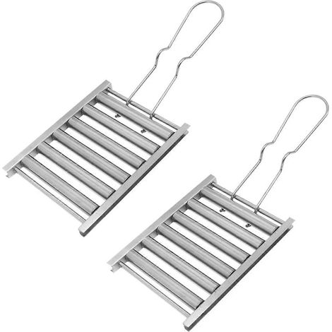 Petit rouleau à hot-dog neuf en acier inoxydable (1/4)