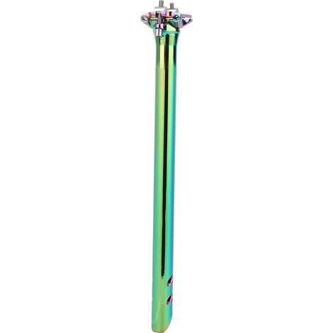 Tige de selle VTT 27,2 mm en alliage aluminium CNC, longueur 400 mm, réglable pour vélo tout-terrain.