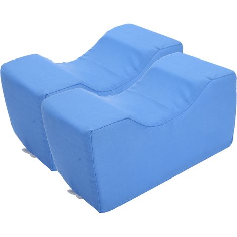 Coussin anti-escarres cheville 2 pièces, repose-jambes surélevé pour lit, pad de maintien pour personnes âgées alitées, prévention escarre, confort optimal. (1/5)