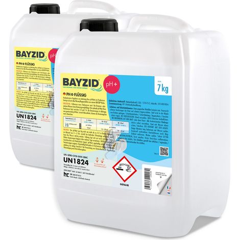 2x 7 kg BAYZID® pH Plus flüssig für Pools (1/5)