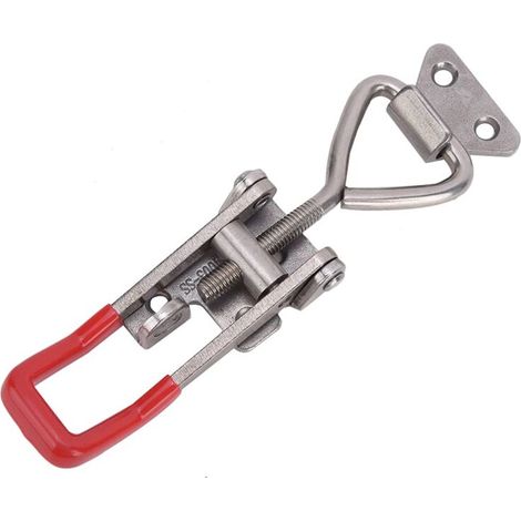 Adjustable stainless steel lever clamp with quick release, clamping force of 250 kg (1/5)