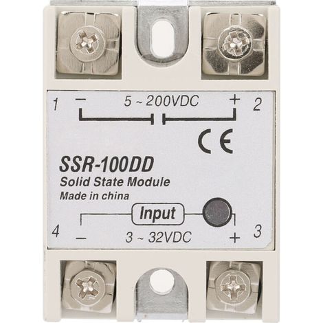 Módulo de relé de estado sólido de alta sensibilidad, 3–32 V CC, 5–25 mA – para sistemas de seguridad contra incendios e interfaces informáticas.