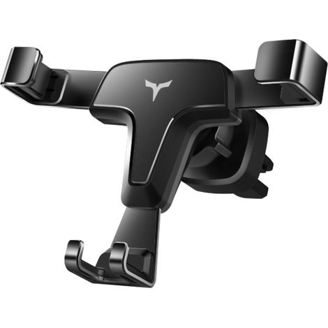 Support Téléphone Voiture - Fixation Ventilateur Automobile Réglable 360° - Compatible Tous Smartphones iPhone Samsung Huawei Xiaomi - Lot de 1 (1/5)