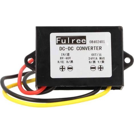 Alimentatore Step Up And Down Convertitore Da DC 8-40V a DC24V 1A