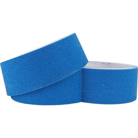 Quarzsand-Antirutschband für Boden, Treppenstufen, rutschfestes Sicherheits-PVC-Klebeband, 5 m (Blau) (1/5)