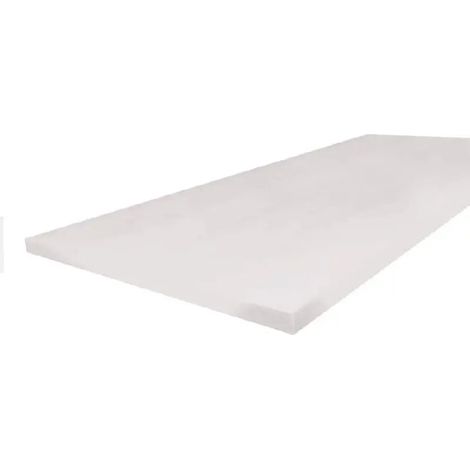 Mensola in melaminico bianca 100x60x1,8 cm (1/5)