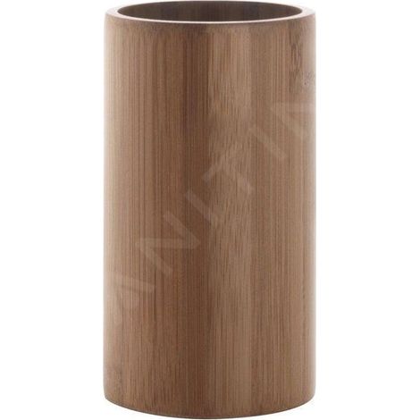 Sapho Gedy Altea - Verre pour brosses à dents et dentifrice à poser, bambou AL9835 (1/4)
