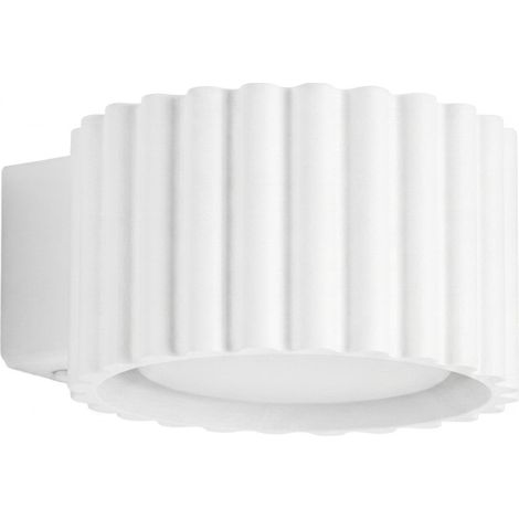 Apliques AURA blanco aluminio 1xGx53 10cm Sollux (1/2)