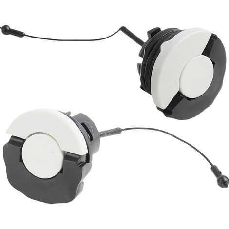 2 Pièces Bouchons Remplacement pour Tronçonneuse Stihl Ensemble Bouchon d'Essence et Bouchon d'Huile, Compatible avec Modèles MS250, MS381 et Plus, bouchon reservoir essence (1/5)