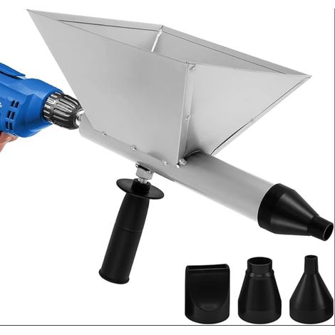 Jointoyeuse Pistolets à Calfeutrer Pistolet Silicone Electrique Machine a Crepir Pistolet Joint avec de Quatre Buses Amovibles de Spécifications Différentes pour Calfeutrage (1/5)