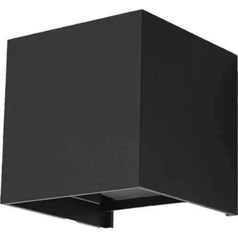 LUCA wall lamp black LED IP54 (1/5)