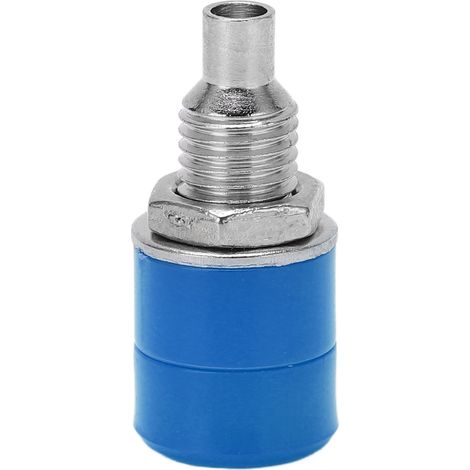 20 Stück 24.070 4mm Bananenbuchsen aus Kupfer, vernickelt, für elektronische Geräte, blau (1/5)