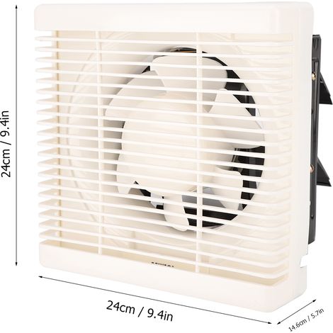 Ventilateur d'extraction mural 220 V silencieux pour cuisine et salle de bain (1 Trepanni200) (1/5)