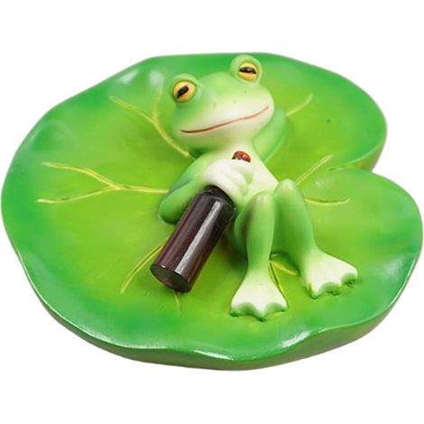 Petites Grenouilles en Résine,Figurines Étang Grenouille Résine (1/5)