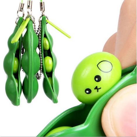 jouets Anti-stress, Lot De 3 Porte-cls Pois, Jouet Anti-stress Amusant Amusant Soulagement Du Stress (1/5)