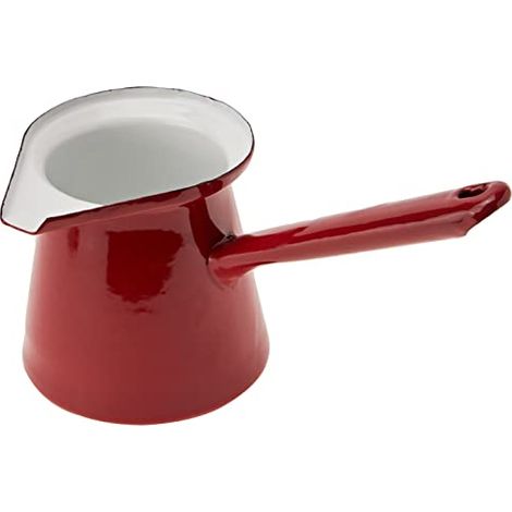 IBILI CAFETERA Turca Roja 0,50 LTS, Stainless Steel, Rosso, 10 x 20 x 10 cm (1/4)