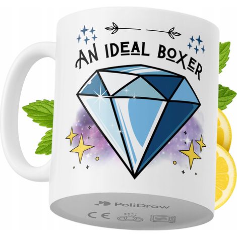 Lustiger Becher für Boxer – ideal für Kaffee und Tee. Mit witzigem Textdesign. Perfekt für Geburtstage, Namenstage, Feiertage und besondere Anlässe. Hochwertiger Becher für Zuhause, Büro und Arbeit. F