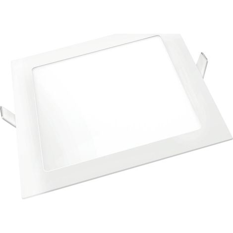 Downlight led matel cuadrado blanco 18w chip samsung luz 6400K (1/2)