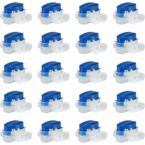 Packung mit 20 mit Harz gefüllten Kabelanschlüssen für Automower-Rasenmäherroboter.