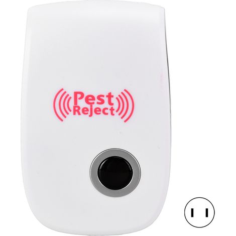 Répulsif ultrasonique intelligent anti-souris et cafards électronique 90-250V prise US pour maison hôtel (1/5)