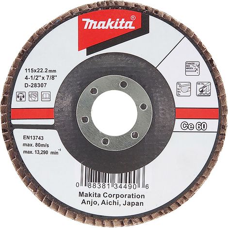 Makita Fächerschleifscheibe 180 mm 120F - D-28569 (1/2)