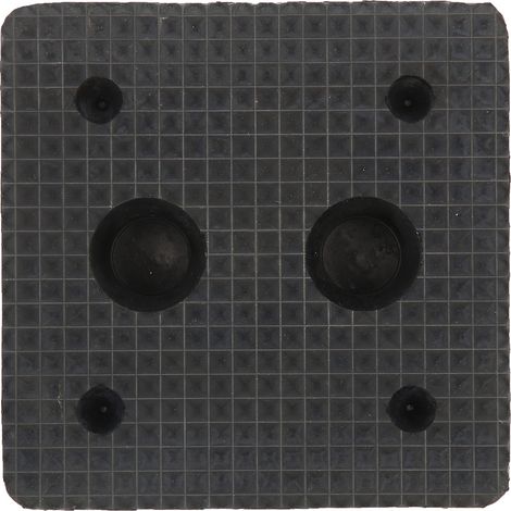 KS Tools Gummiauflage 17 für Hebebühnen, 150 x 150 x 70 mm (1/4)