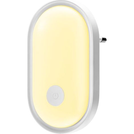 Veilleuse LED Prise Electrique avec Commande Tactile, Lampe Nuit avec Capteur de Crépuscule et Luminosité Réglable, Veilleuse (1/4)