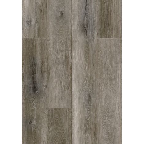 Mexen Sherwood échantillon de panneaux vinyles 1240 x 182 mm SPC 6,5 mm, sous-couche IXPE 1,5 mm, 4 V-Fuge, Chêne - F1051-S (1/5)