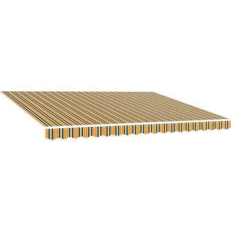Maison Exclusive - Telo di ricambio per tenda da sole per 4x3.5 m (1/5)