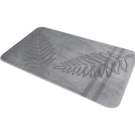 Tapis de bain en mousse à mémoire de forme, tapis de bain absorbants C-- (1/5)