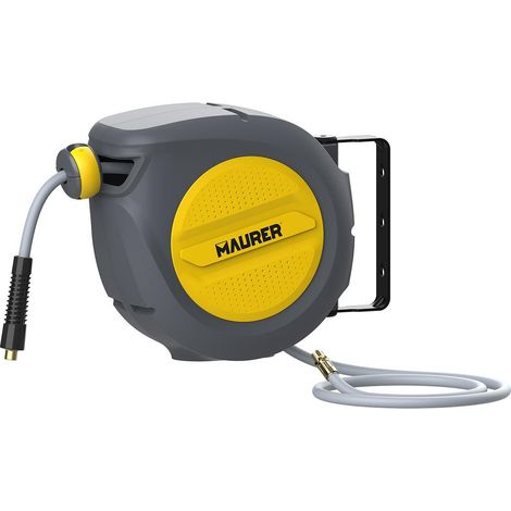 Enrollador automatico manguera aire comprimido 9 metros porta mangueras compresor