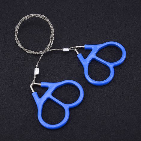 Mini scie à fil, outil de survie idéal pour le camping, la chasse et la plantation d'arbres. (1/5)