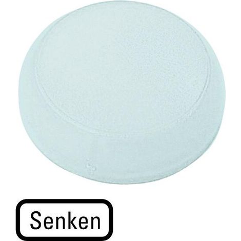 Verrine voyant lumineux blanc plate SENKEN EATON M22-XL-W-D18