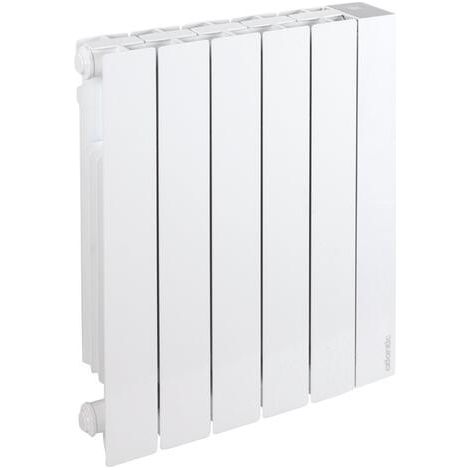 Radiateur électrique horizontal à chaleur douce 1250W, blanc - Accessio, Atlantic