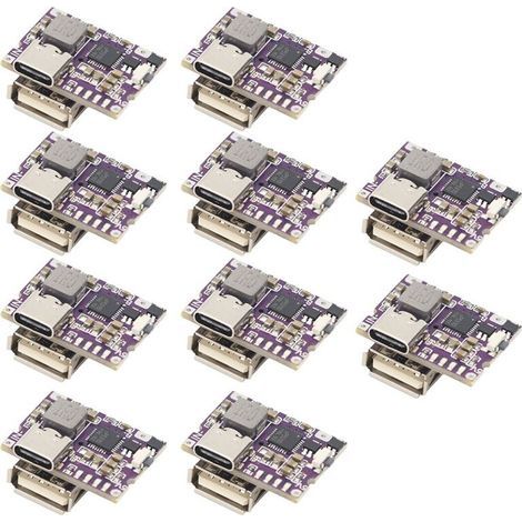 Carte mère power bank Type-C module charge/décharge 3A intégré 5V vers 4.2V pour téléphone (1/5)